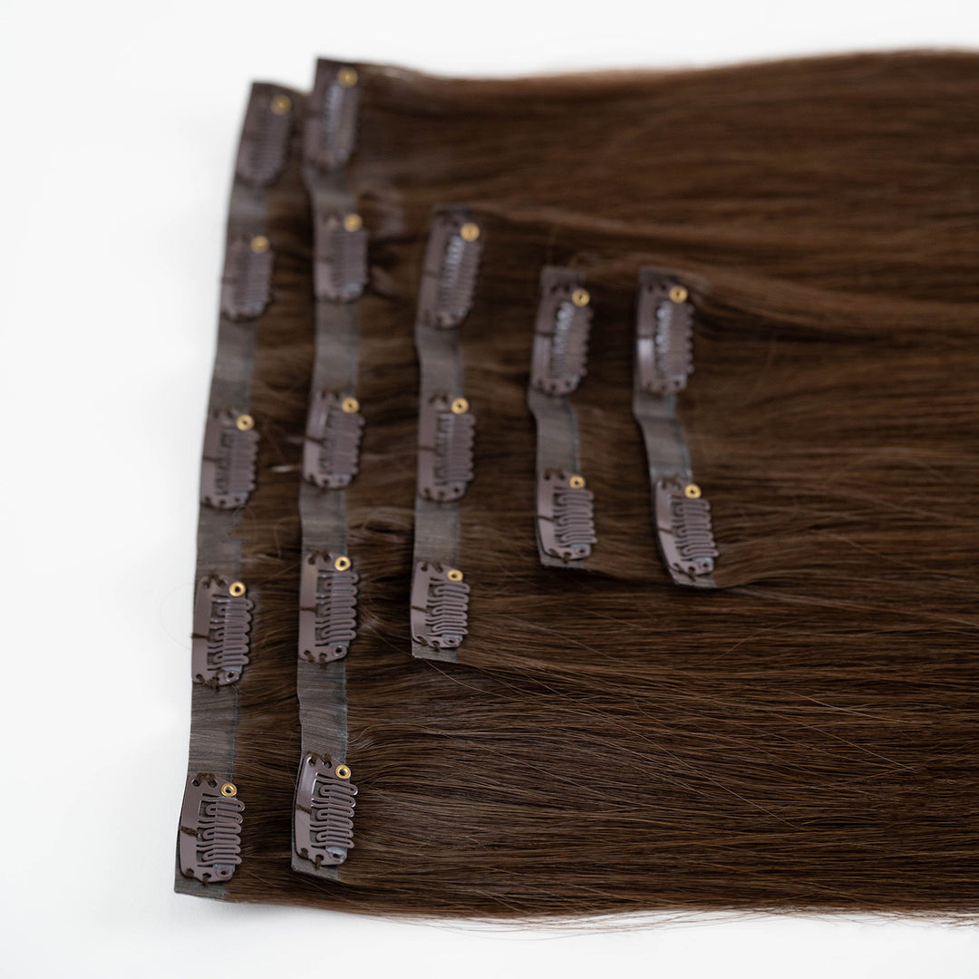 #2 Straight Seamless Clip-In Extensions
