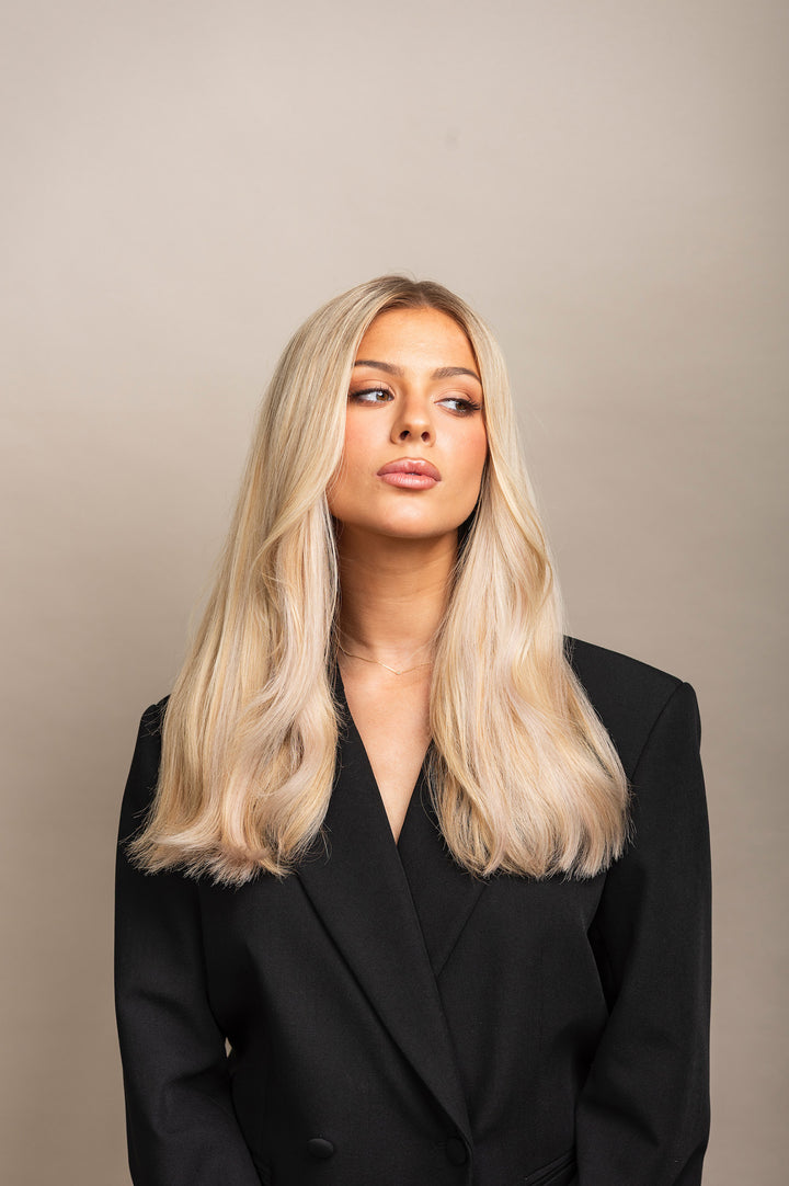 Straight Seamless Clip-In Extensions