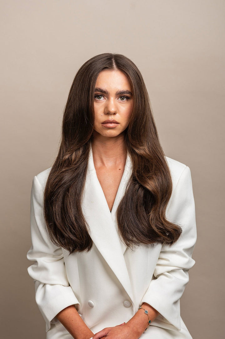 Straight Seamless Clip-In Extensions